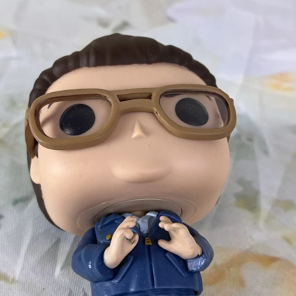 Funko POP TV Seinfeld Newman The Mailman Brown Hair Glasses Uniform